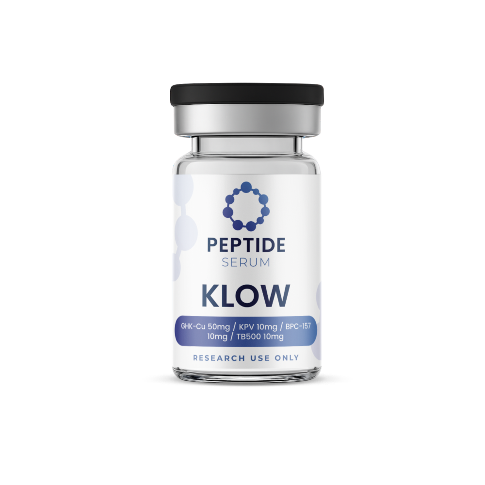 KLOW - GHK-Cu (50mg) / KPV (10mg) / BPC-157 (10mg) / TB500 (10mg)