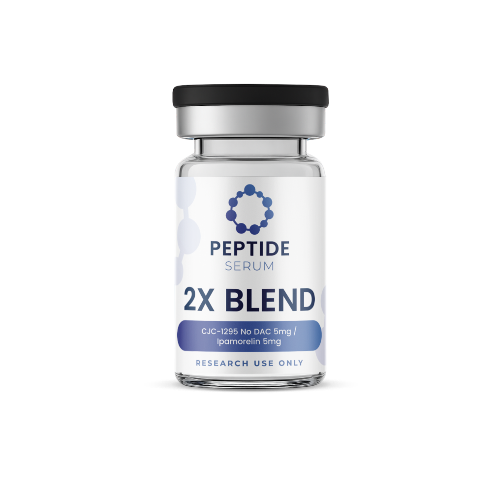 2X Blend CJC-1295 Without DAC (5mg) / Ipamorelin (5mg)
