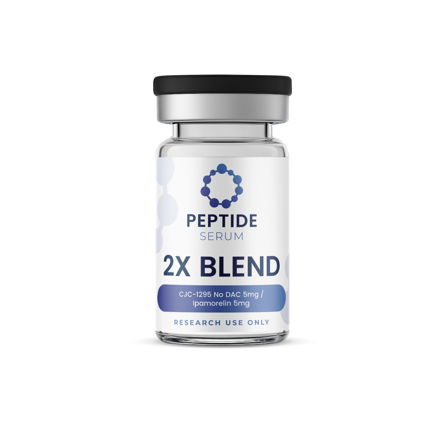 2X Blend CJC-1295 Without DAC (5mg) / Ipamorelin (5mg)